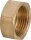 Messingkappe 1/2" IG
