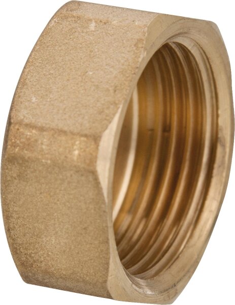 Messingkappe 1" IG