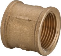 Messingmuffe 1 1/2" IGxIG