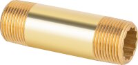 Doppelnippel-Messing 3/4"x 80