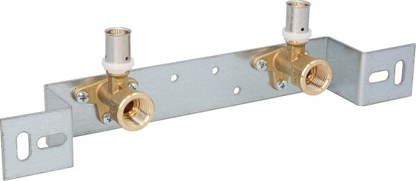 Wandwinkel-Stichmaßhalter vorm. 20x2mm -DN15(1/2"), 152mm, TH Kontur,WS-Press