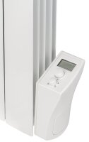 Aluminium-Heizkörper eletrisch Resia, 1000 W, weiß RAL 9010