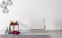 Aluminium-Heizkörper elektrisch Resia, 1800 W, weiß RAL 9010