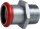 C-Stahl Pressfitting M-Kontur Übergangsstück AG 42mm x DN32 (1 1/4")