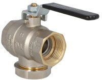 Superfilter Kugelhahn DN32 (1 1/4") mit Filter und...