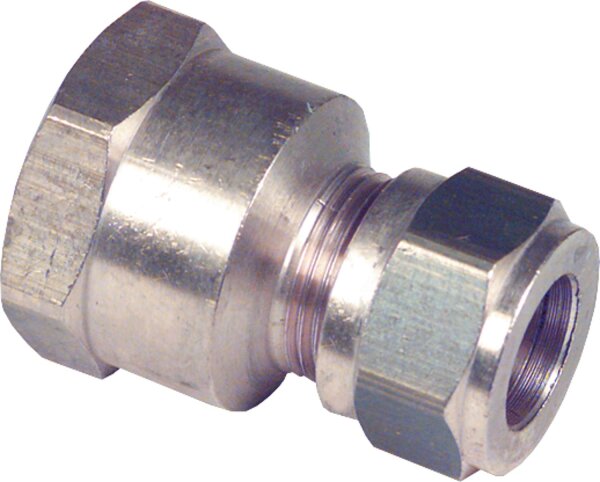 Klemmringverschraubung Ms. Muffen-Verschraubung 22x3/4"                           WG809