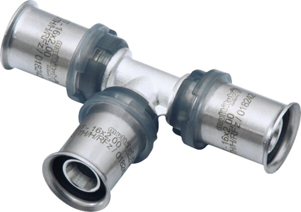 MULTITUBO Press-T-Stück Ø32mm, verzinnt