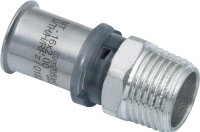 MULTITUBO Press-Übergangsnippel Ø40mm-DN32 (1...