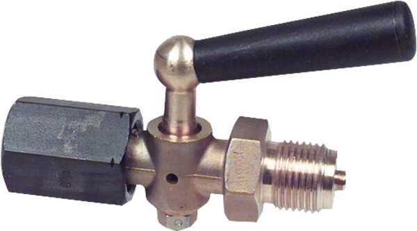 Manometerzubehör Manometerabsperrhahn Spannm.xZapfen PN 16 G 1/2"