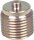 Manometerzubehör Anschlussnippel - selbstdichtend Muffe 1/4" Zapfen 3/8"