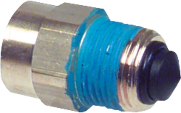 Manometerzubehör Montageventil Muffe 1/4" Zapfen 1/4"