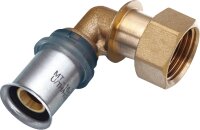 MULTITUBO Press-Winkel 90° mit ÜWM...