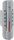 Thermometer mit Schnellkupplung für Heizkreisrohre von 15-18mm Zubehör für Kunststoffverteiler