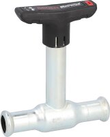 C-Stahl Press-Kugelhahn Ø28x28 lange Spindel,...