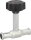 C-Stahl-Presskugelhahn Ø22x22 lange Spindel, Rundgriff