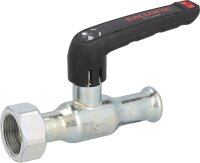 C-Stahl Press-Kugelhahn Ø28 x DN 32 (1 1/4"),...