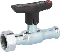 C-Stahl Press-Kugelhahn Ø22 x DN 20 (3/4"),...