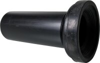 WC-Anschlussstück verlängert PEHD mit Dichtung...