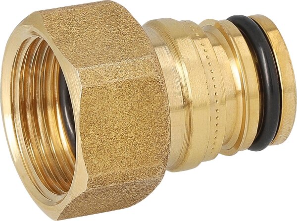 FASTEC® Steckadapter F13 x DN20 (3/4") IG flachdichtend