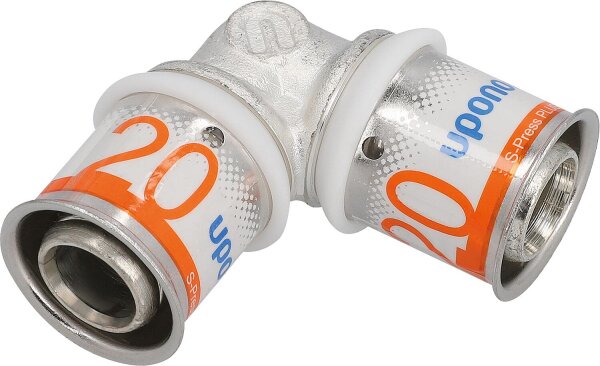 Uponor S-Press PLUS Winkel Ø16mm-Ø16mm
