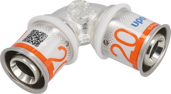 Uponor S-Press PLUS Bogen 90° Ø25mm-Ø25mm