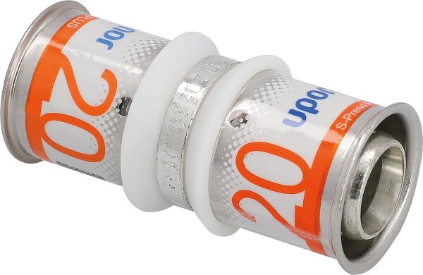Uponor S-Press PLUS Kupplung Ø32mm-Ø32mm