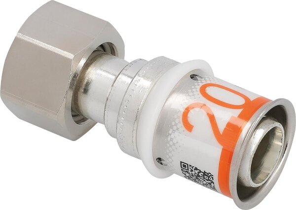 Uponor S-Press PLUS Übergangsverschraubung Ø20mm-DN20 (3/4") IG
