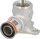 Uponor S-Press PLUS Wandscheibe M Ø16mm-DN15 (1/2") IG