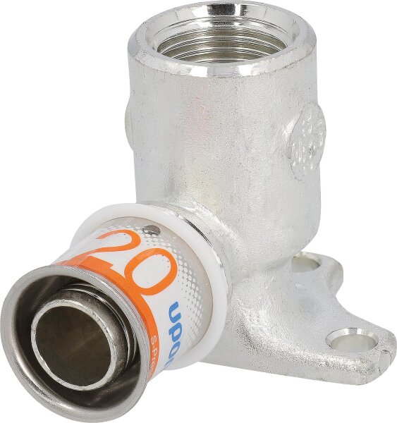 Uponor S-Press PLUS Wandscheibe L Ø16mm-DN15 (1/2") IG