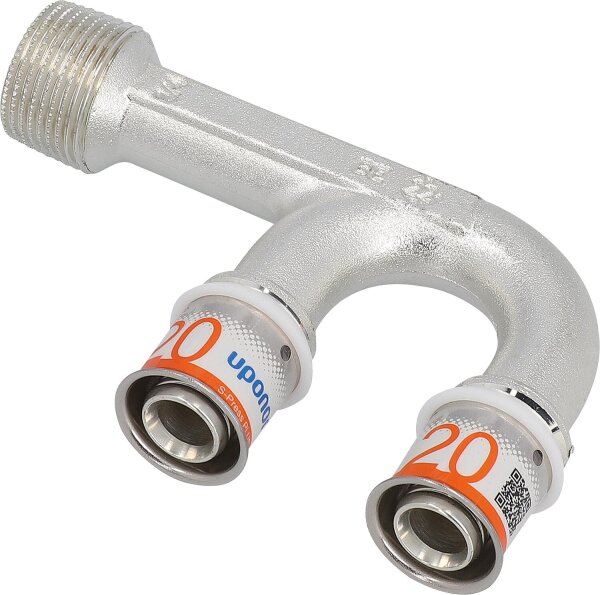 Uponor S-Press PLUS U-Armaturenanschluss Ø20mm-Ø20mm-DN20 (3/4") AG