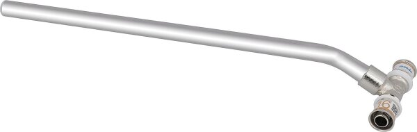 Uponor S-Press PLUS HK-Anschlussl.T-Stück Ø20mm-Ø15mm CU-Ø20mm, I=350mm
