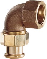 Rotguss Pressfitting M-Kontur Winkelverschraub. i/i...