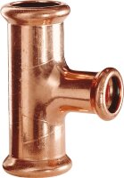 Kupfer Pressfitting M-Kontur T-Stück,reduziert...