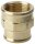 Rotguss-Gewindefitting Reduziermuffe Typ 3240  3/4" x 1/2"