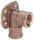 Rotguss-Gewindefitting Deckenwinkel Typ 3471  1/2"