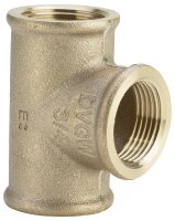 Rotguss-Gewindefitting T-Stück Typ 3130, 1/4"...