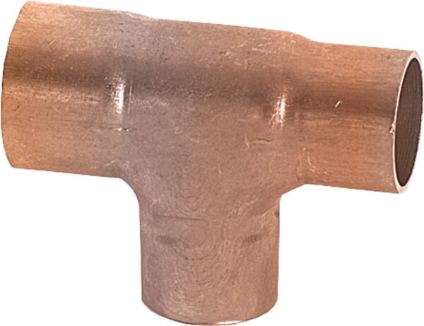Kupferlötfitting T-Stück, reduziert Typ 5130 10x6x10 mm