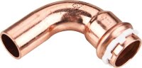 Solar Pressfitting aus Kupfer Bogen 90°, 15 mm, I/A,...