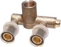 Pressfitting für MSVR TH-Kontur Wandwinkel doppelt U-Form 20x2 - 1/2 - 20x2