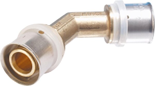 Pressfitting für MSVR TH-Kontur Winkel 45° 26x3 - 26x3