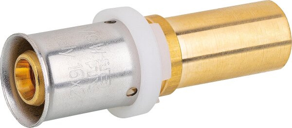 Übergangsfitting für MSVR TH-Kontur auf Stahl/Kupfer 16x12