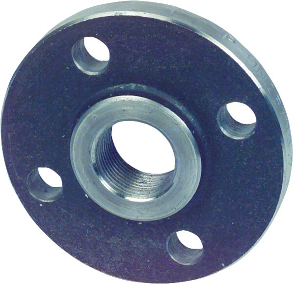 Gewindeflanschen EN 1092-1  PN 10/16 / 2" 4-Loch, schwarz