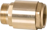 Rückschlagventil aus Messing mit AG 3/8" X IG...