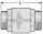 Rückschlagventil aus Messing mit AG 3/4" X AG 3/4" Typ 8