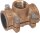 Anbohrschelle aus Messing 54mm x 11/4" nach DIN 1786 für Wasser PN 10 bis 90°C