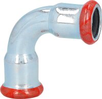 C-Stahl Pressfitting Bogen 90° (i/i) 15 mm M-Kontur