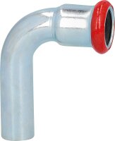 C-Stahl Pressfitting Bogen 90° (i/a) 15 mm M-Kontur