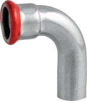 C-Stahl Pressfitting Bogen 90° (i/a) 54 mm M-Kontur