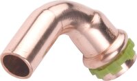 Kupfer-Pressfitting V-Kontur Bogen, 90°, I/A, VC5001...