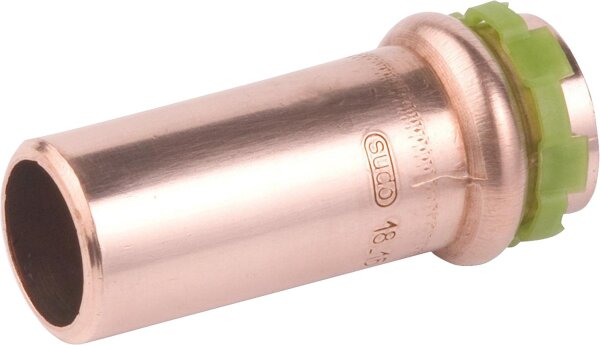 Kupfer-Pressfitting V-Kontur Reduzierstück, I/A, VC5243 16 x 14 mm